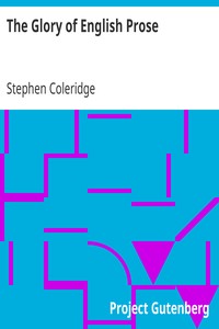 The Glory of English Prose: Letters to My Grandson