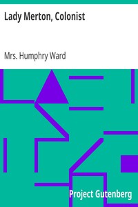 Lady Merton, Colonist