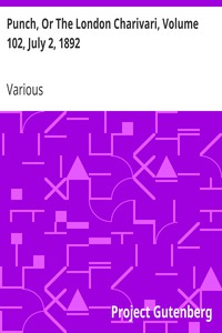 pg14787.cover_.medium-1.jpg Punch, Or The London Charivari, Volume 102, July 2, 1892 - Image 1