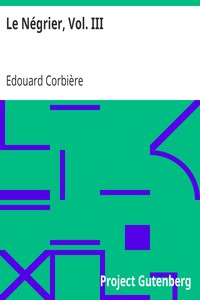 Le Négrier, Vol. III: Aventures de mer