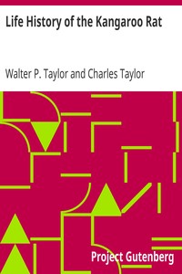 Life History of the Kangaroo Rat