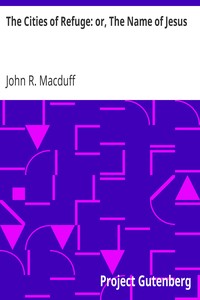 The Cities of Refuge: or, The Name of Jesus: A Sunday book for the young