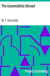 The Automobilist Abroad