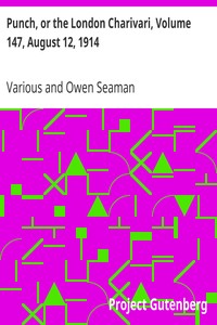 Punch, or the London Charivari, Volume 147, August 12, 1914