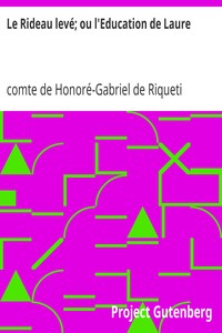 Le Rideau levé: ou l'Education de Laure