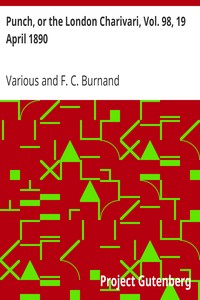 Punch, or the London Charivari, Vol. 98, 19 April 1890