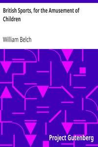 British Sports, for the Amusement of Children