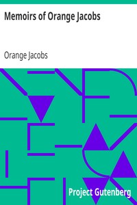 Memoirs of Orange Jacobs