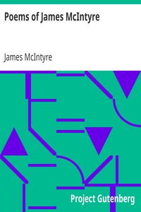 Poems of James McIntyre