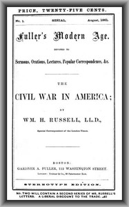 The Civil War in America: Fuller's Modern Age, August 1861