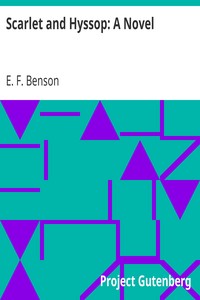 Scarlet and Hyssop: A Novel