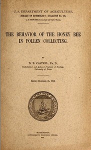 pg40802.cover_.medium.jpg The Behavior of the Honey Bee in Pollen Collection - Image 1