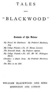 Tales from "Blackwood," Volume 6