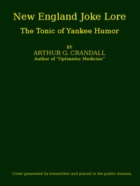 New England Joke Lore: The Tonic of Yankee Humor