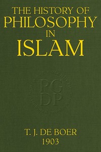 The History of Philosophy in Islam