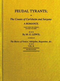pg69623.cover_.medium.jpg Feudal tyrants; or, The Counts of Carlsheim and Sargans, volume 2 (of 4) - Image 1