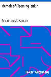 Memoir of Fleeming Jenkin