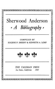 Sherwood Anderson