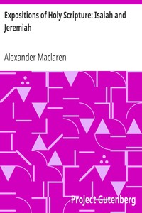 pg8069.cover_.medium.jpg Expositions of Holy Scripture: Isaiah and Jeremiah - Image 1