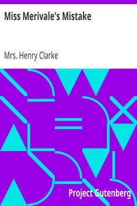 Miss Merivale's Mistake