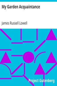 My Garden Acquaintance