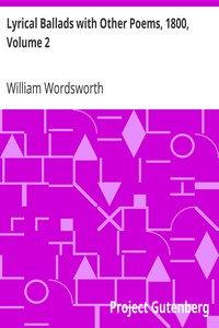 pg8912.cover_.medium-1.jpg Lyrical Ballads with Other Poems, 1800, Volume 2 - Image 1