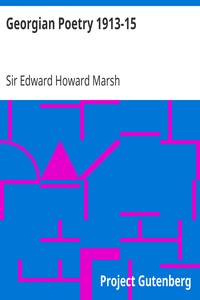 Georgian Poetry 1913-15