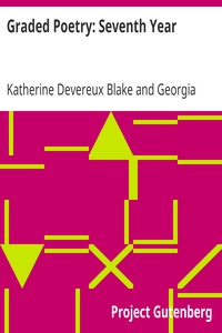 Graded Poetry: Seventh Year