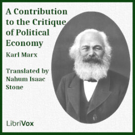A Contribution to the Critique of Political Economy